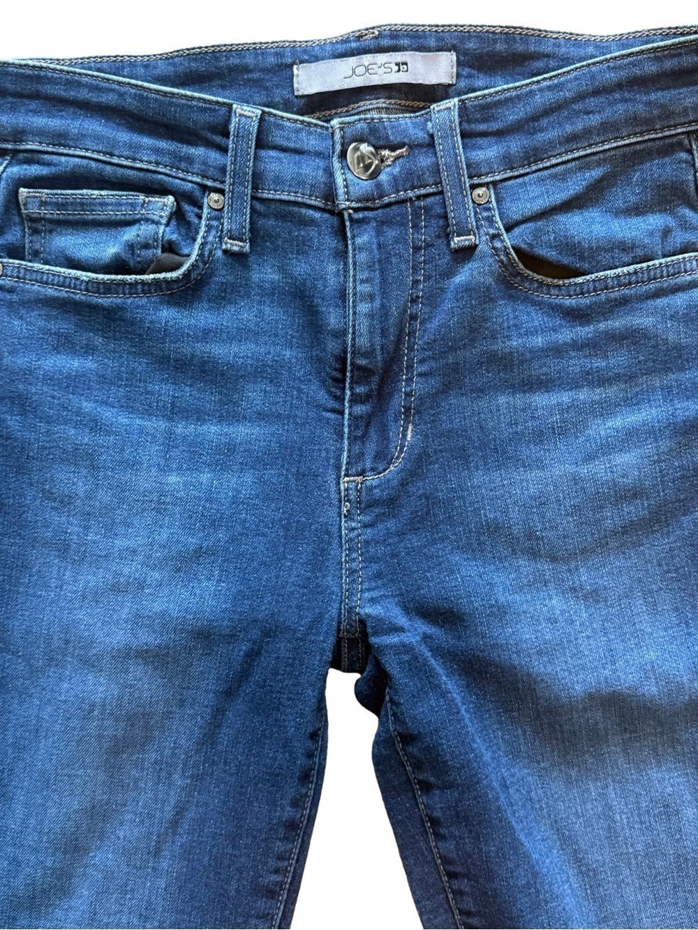JOE’S JEANS mid rise ankle skinny jeans size 26 dark wash - Picture 2 of 13